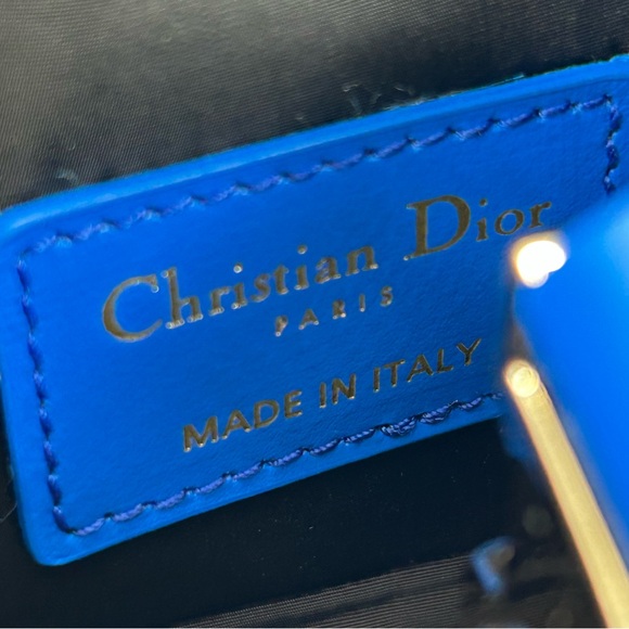 🔥DIOR•Dioriviera Nomad Pouch Blue - Picture 4 of 5
